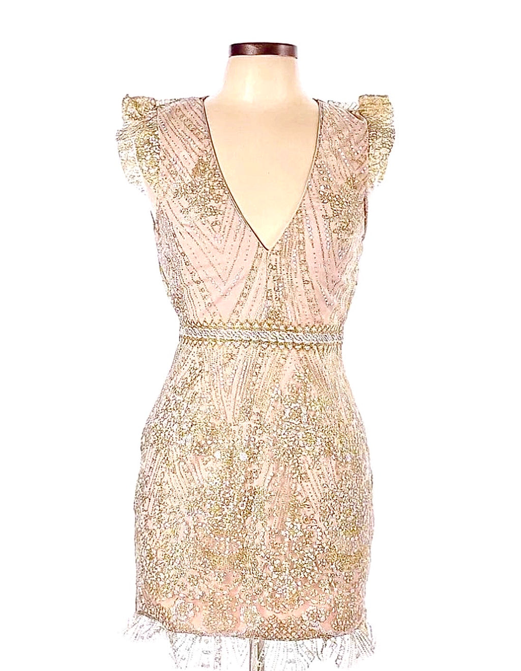 Pink Gold Starstruck Dress