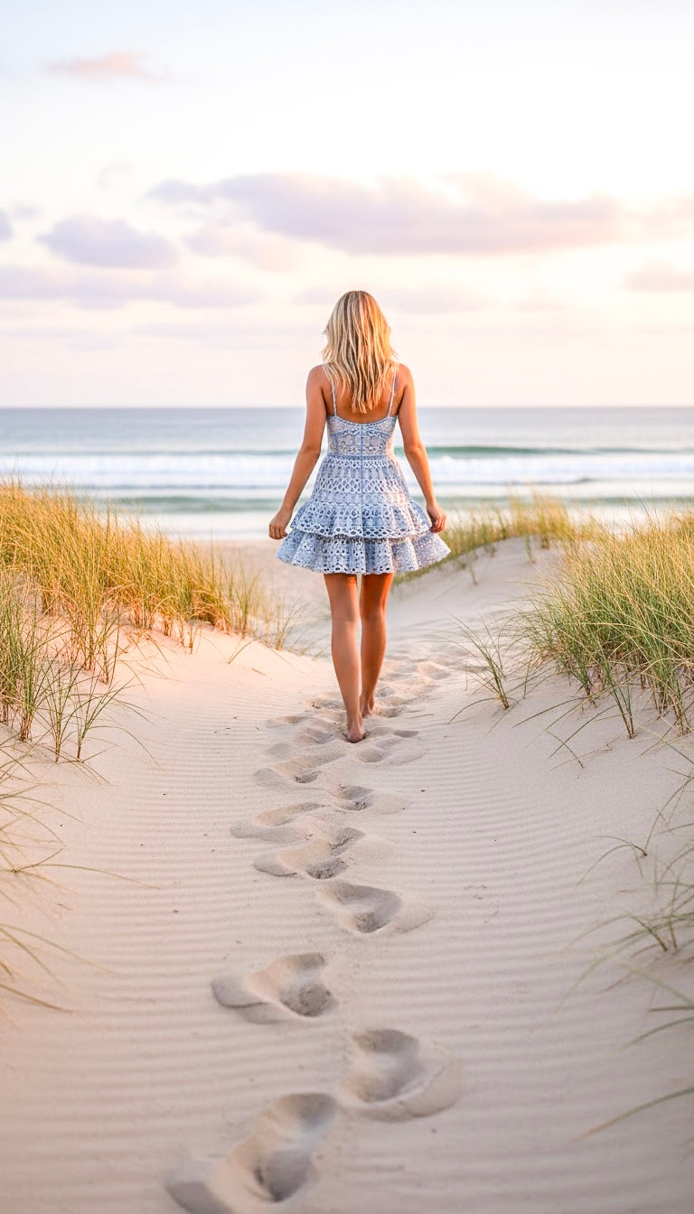 Sweet Baby Blue Dress