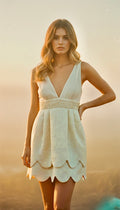 Gold Petal Dress