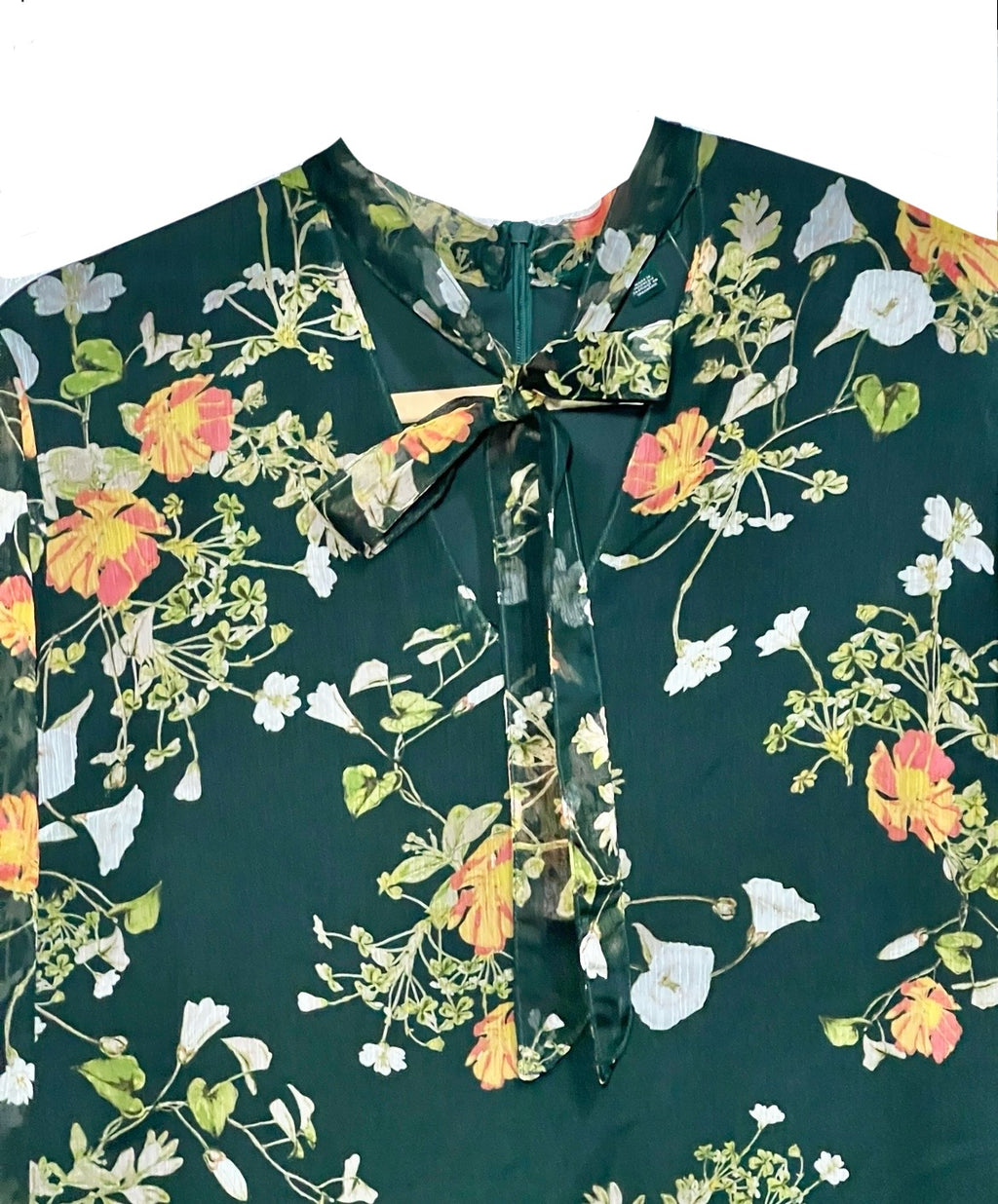 Ralph Lauren Floral Green Dress