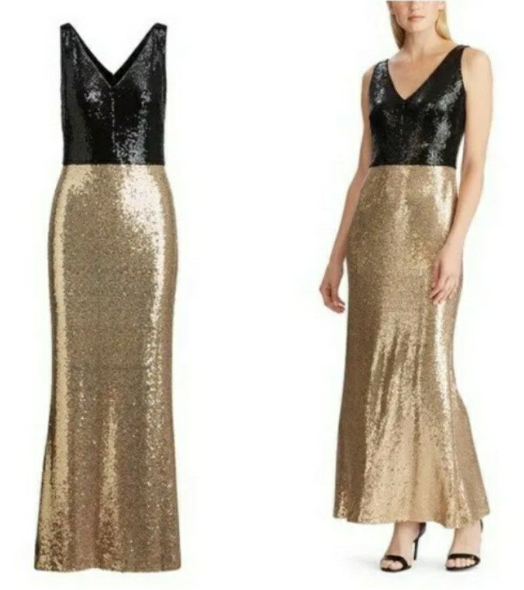 Ralph Lauren Golden Nights Gown