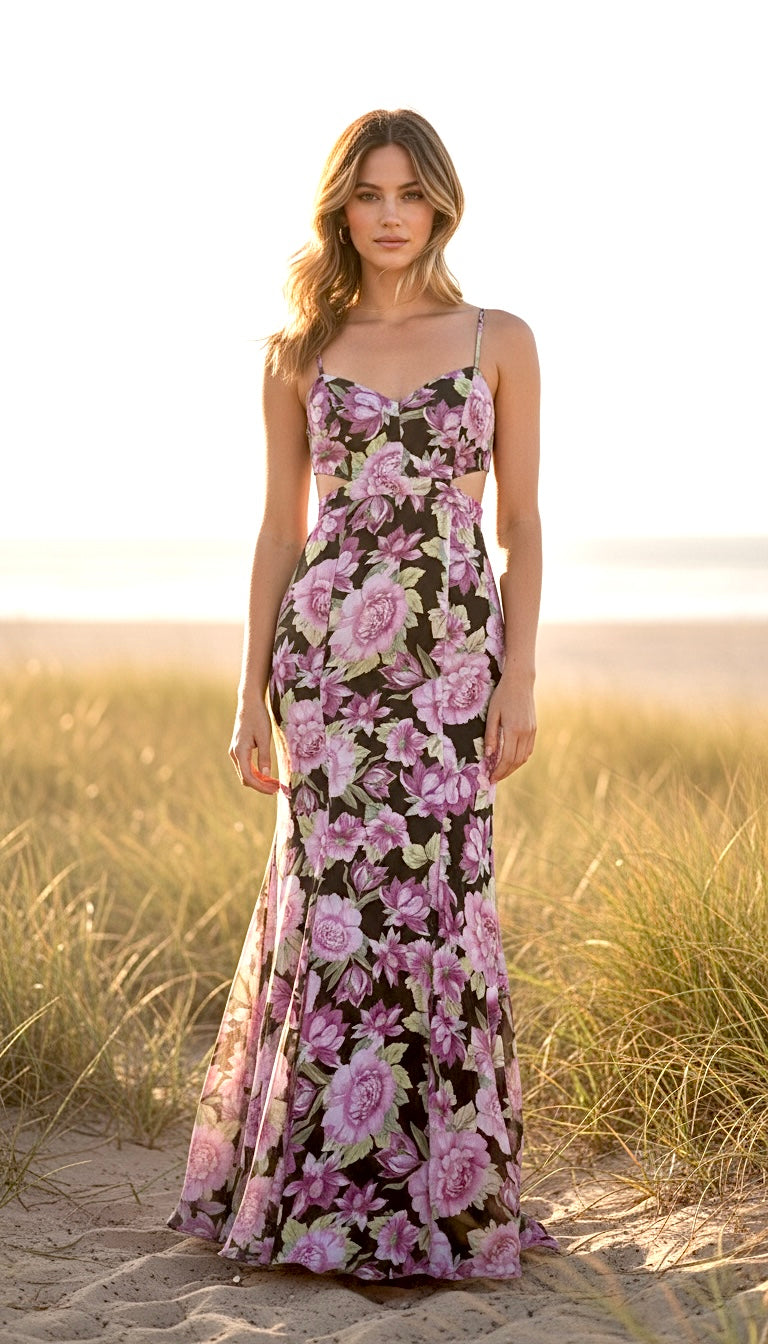 Floral Sunset Dress