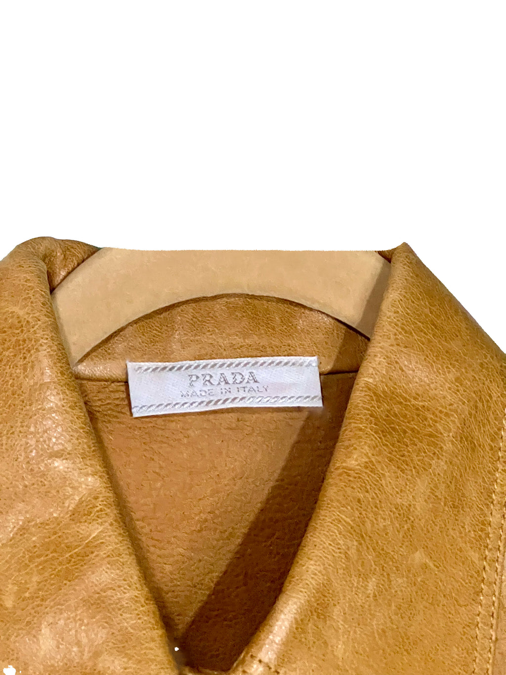 PRADA Leather Tunic