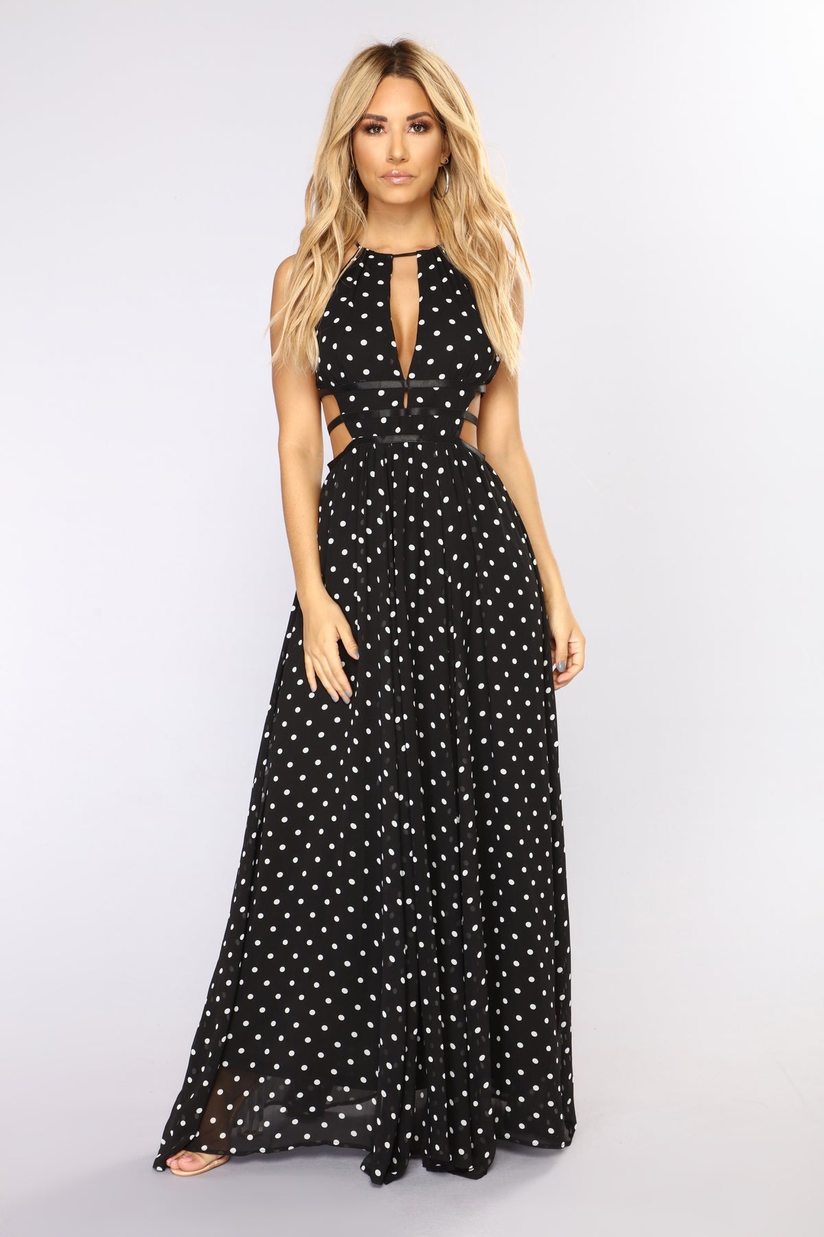 Had Your Shot Polka Dot Dress